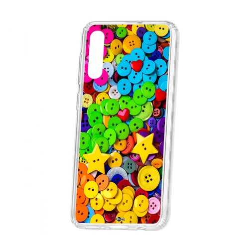 Чехол Samsung Galaxy A50 2019 Kruche Print Пуговки в МТС