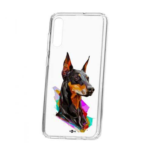 Чехол Samsung Galaxy A70 2019 Kruche Print Доберман в МТС