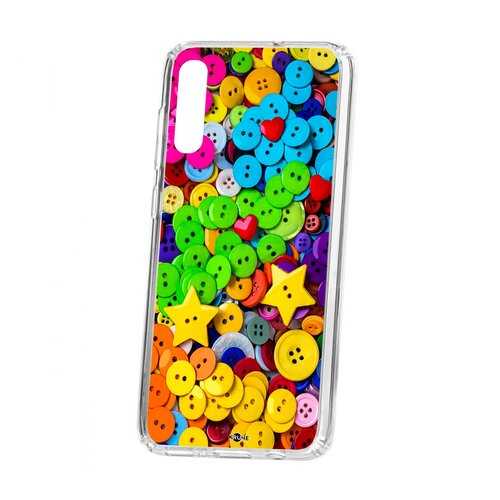 Чехол Samsung Galaxy A70 2019 Kruche Print Пуговки в МТС