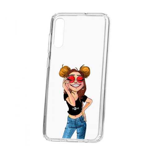 Чехол Samsung Galaxy A70 Kruche Print Smiling в МТС