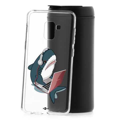 Чехол Samsung Galaxy A8 2018 (A530) Kruche Print Акула в МТС