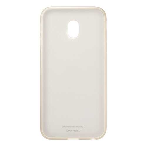 Чехол Samsung Galaxy J3 (2017) Jelly Gold (EF-AJ330TFEGRU) в МТС