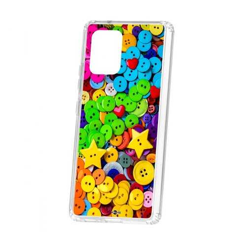 Чехол Samsung Galaxy S10 Lite Kruche Print Пуговки в МТС