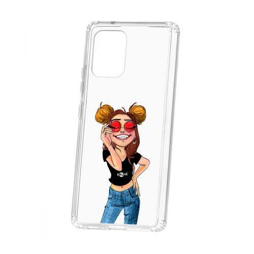 Чехол Samsung Galaxy S10 Lite Kruche Print Smiling в МТС