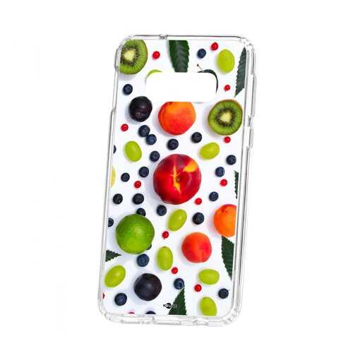 Чехол Samsung Galaxy S10e Kruche Print Fruits в МТС