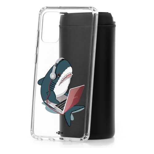 Чехол Samsung Galaxy S20 Plus Kruche Print Акула в МТС