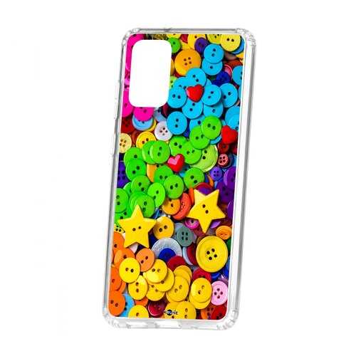 Чехол Samsung Galaxy S20 Plus Kruche Print Пуговки в МТС