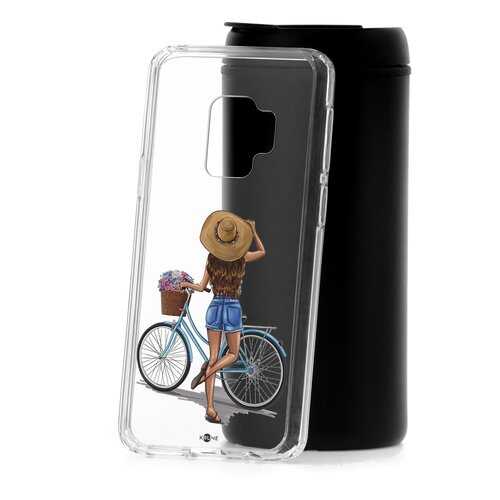 Чехол Samsung Galaxy S9 Kruche Print Велосипедная прогулка в МТС