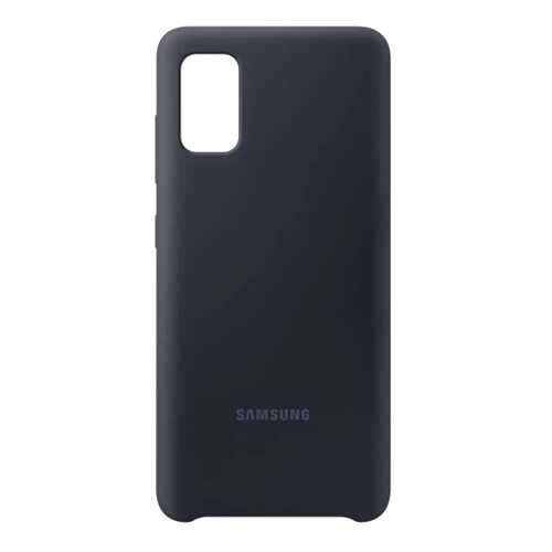 Чехол Samsung Silicone Cover для Galaxy A41 Black в МТС