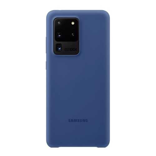 Чехол Samsung Silicone Cover Z3 для Galaxy S20 Ultra Dark Blue в МТС