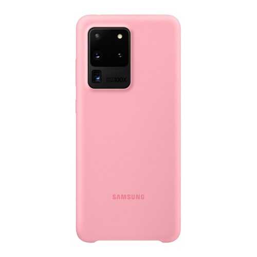 Чехол Samsung Silicone Cover Z3 для Galaxy S20 Ultra Pink в МТС