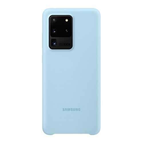 Чехол Samsung Silicone Cover Z3 для Galaxy S20 Ultra Sky Blue в МТС