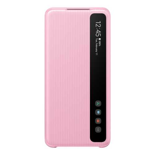 Чехол Samsung Smart Clear View Cover X1 для Galaxy S20 Pink в МТС