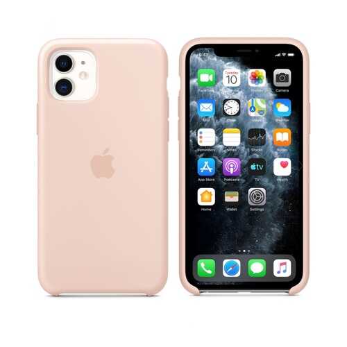 Чехол Silicone Case для Apple iPhone 11 Pink Sand (MWY12FE/A) в МТС