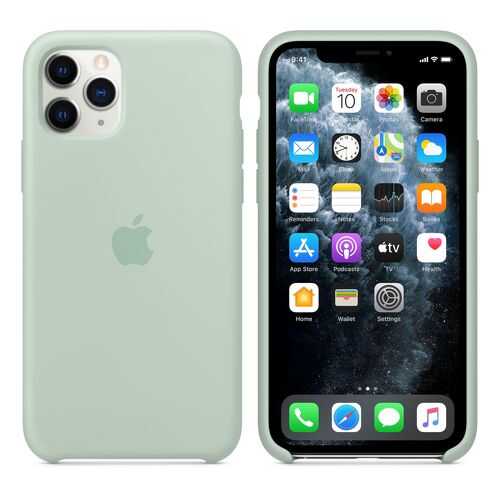 Чехол Silicone Case для Apple iPhone 11 Pro Beryl Blue (MWYT2FE/A) в МТС