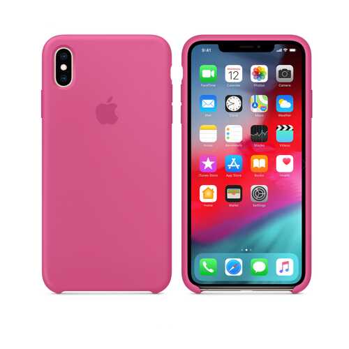 Чехол Silicone Case для Apple iPhone XS Max Dragon fruit (MWN54FE/A) в МТС
