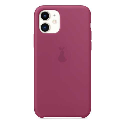 Чехол Silicone Case для iPhone 11, Fuksia, SCIP11-14-POME в МТС