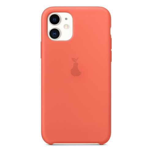Чехол Silicone Case для iPhone 11, оранжевый, SCIP11-08-CLEM в МТС