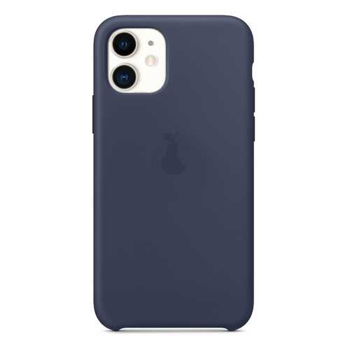 Чехол Silicone Case для iPhone 11 Premium, Dark Blue, SCPQIP11-02-MIDN в МТС
