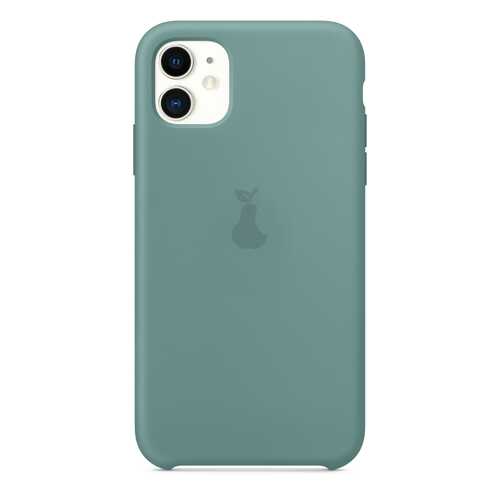 Чехол Silicone Case для iPhone 11 Premium, Dark Green, SCPQIP11-11-CACT в МТС