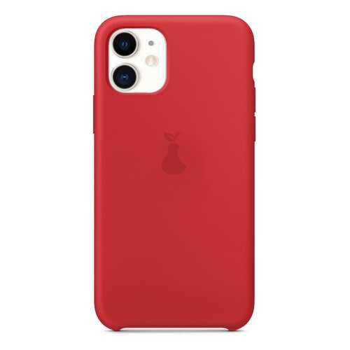 Чехол Silicone Case для iPhone 11 Премиум, красный, SCPQIP11-07-PRED в МТС