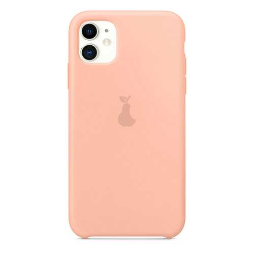 Чехол Silicone Case для iPhone 11 Премиум, розовый, SCPQIP11-13-GRAP в МТС