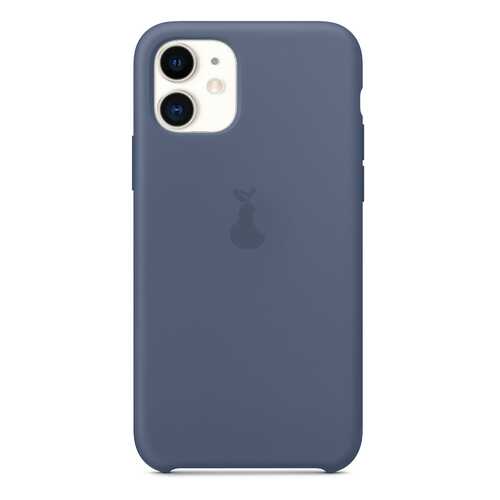 Чехол Silicone Case для iPhone 11 Премиум, синий, SCPQIP11-03-ALAS в МТС
