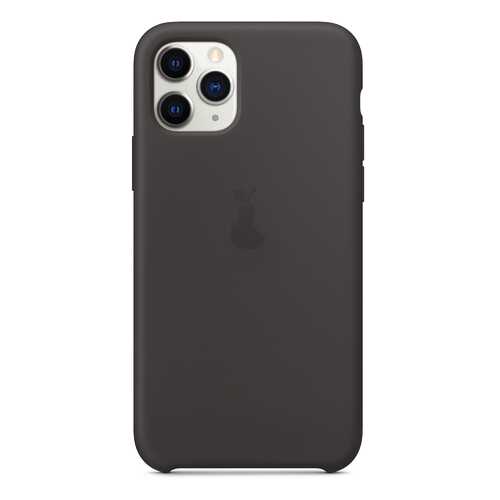 Чехол Silicone Case для iPhone 11 Pro Max, черный, SCIP11PM-18-BLAC в МТС