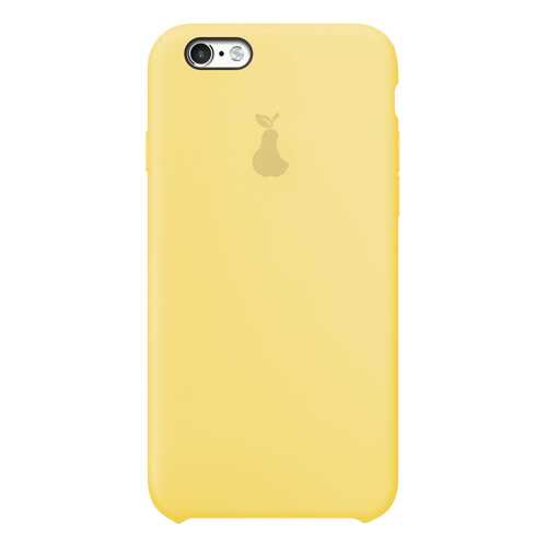 Чехол Silicone Case для iPhone 6/6S, Lemon, SCIP6S-04-LIMO в МТС