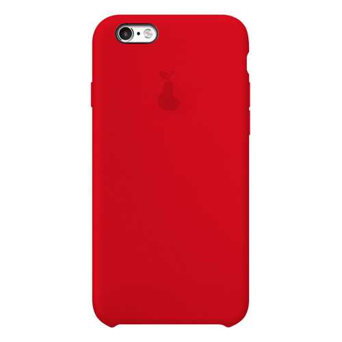 Чехол Silicone Case для iPhone 6 Plus/6S Plus, красный, SCIP6SP-51-PRED в МТС