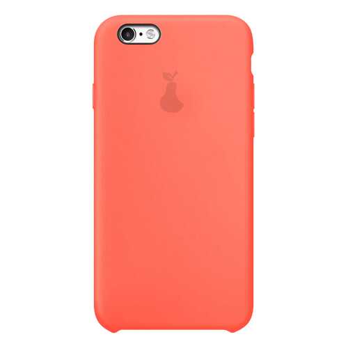 Чехол Silicone Case для iPhone 6 Plus/6S Plus, оранжевый, SCIP6SP-02-CORA в МТС