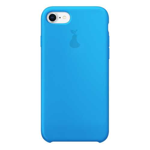 Чехол Silicone Case для iPhone 7/8, Azure, SCIP78-16-AZUR в МТС