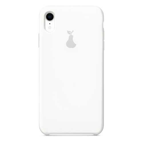 Чехол Silicone Case для iPhone XR, белый, SCIPXR-09-WHIT в МТС
