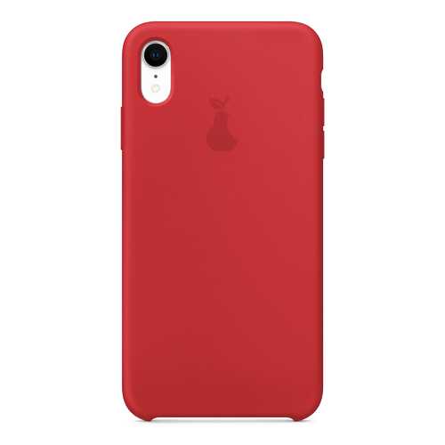 Чехол Silicone Case для iPhone XR Премиум, красный, SCPQIPXR-14-PRED в МТС