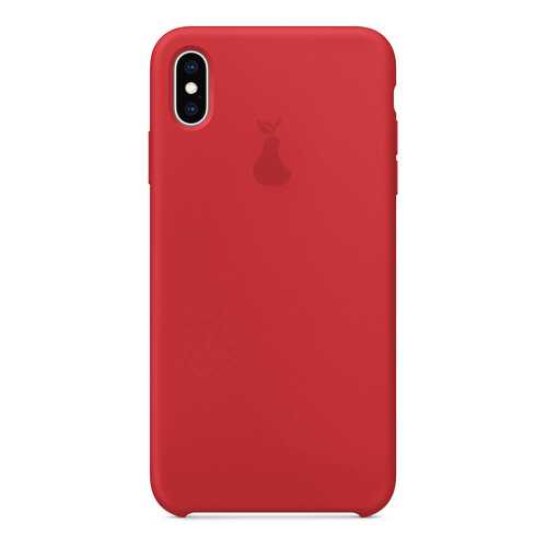 Чехол Silicone Case для iPhone XS Max, красный, SCIPXSM-14-PRED в МТС