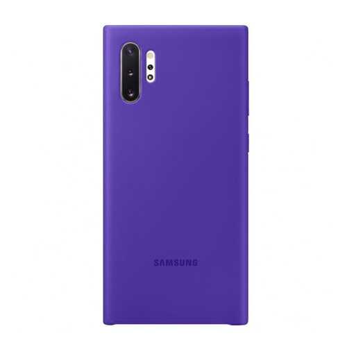Чехол Silicone Cover для Samsung Galaxy Note 10 Plus (Фиолетовый) в МТС