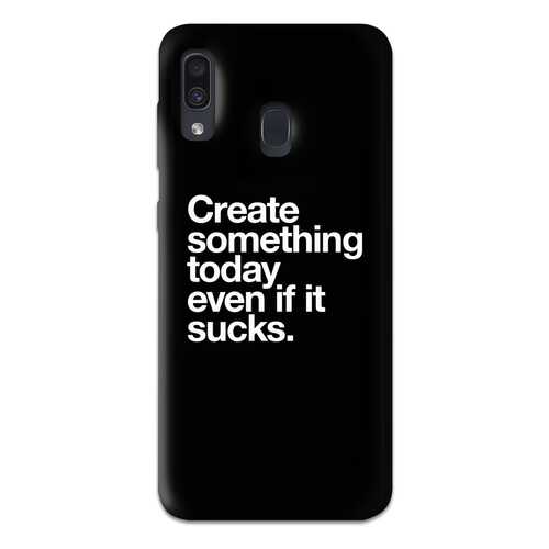 Чехол СМАКС Create something today для Samsung Galaxy A30 в МТС
