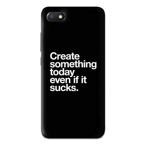 Чехол СМАКС Create something today для Xiaomi Redmi 6a (2018) в МТС