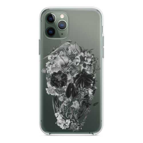 Чехол СМАКС Цветочный череп для Apple iPhone 11 Pro в МТС