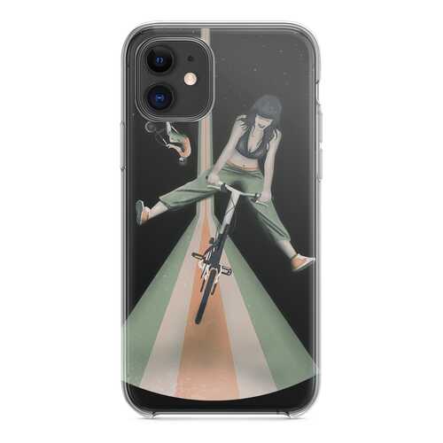 Чехол СМАКС Девушка на велосипеде для Apple iPhone 11 в МТС