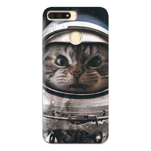 Чехол СМАКС Space Cat для Huawei Honor 7C/Y6 Prime (2018) в МТС