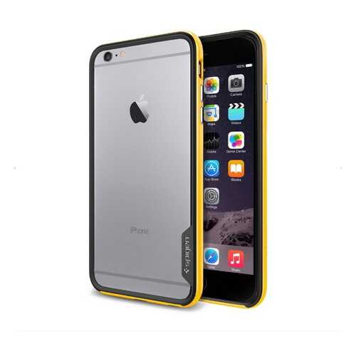 Чехол Spigen для iPhone 6 Plus Neo Hybrid EX Case Reventon Yellow в МТС