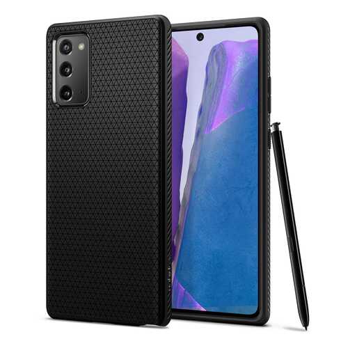 Чехол Spigen Liquid Air (ACS01418) для Samsung Galaxy Note 20 (Matte Black) в МТС