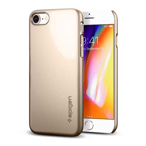 Чехол Spigen Thin Fit для Apple iPhone 8 Champagne Gold (054CS22209) в МТС