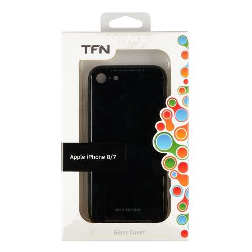 Чехол TFN для Iphone 8/7 Glass Black в МТС