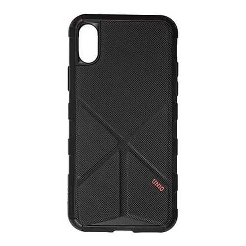Чехол Uniq Transforma Rigor Black для Apple iPhone X/XS в МТС