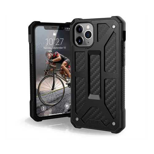 Чехол Urban Armor Gear Monarch для iPhone 11 Pro Max Carbon Fiber в МТС