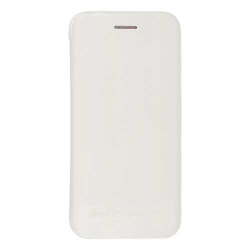 Чехол Waves Protect кожаный для iPhone 7 Plus, 8 Plus white в МТС