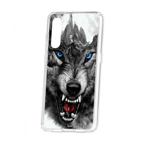 Чехол Xiaomi Mi 9 Kruche Print Волк в МТС