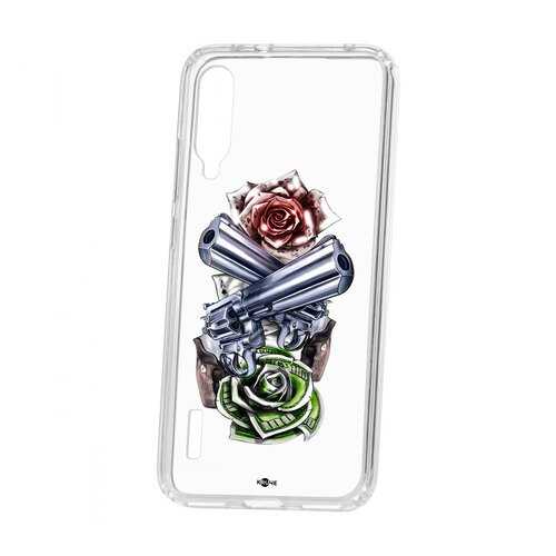 Чехол Xiaomi Mi A3 Kruche Print Карты деньги 2 ствола в МТС